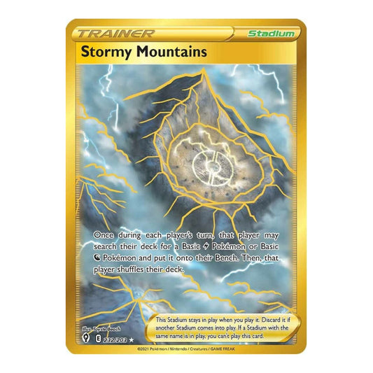 SWSH07: Evolving Skies (SWSH07) - Stormy Mountains (Secret) (#232/203) (Near Mint)