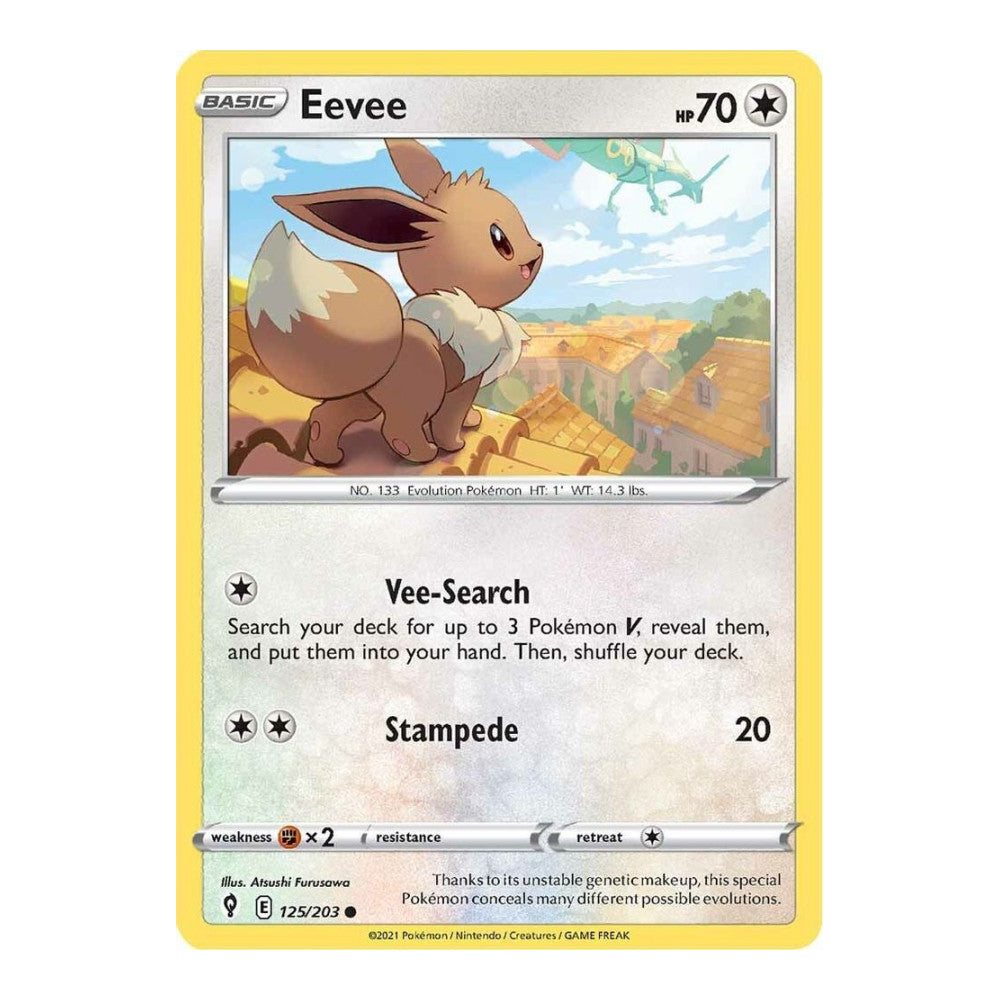 SWSH07: Evolving Skies (SWSH07) - Eevee (#125/203) (Near Mint)