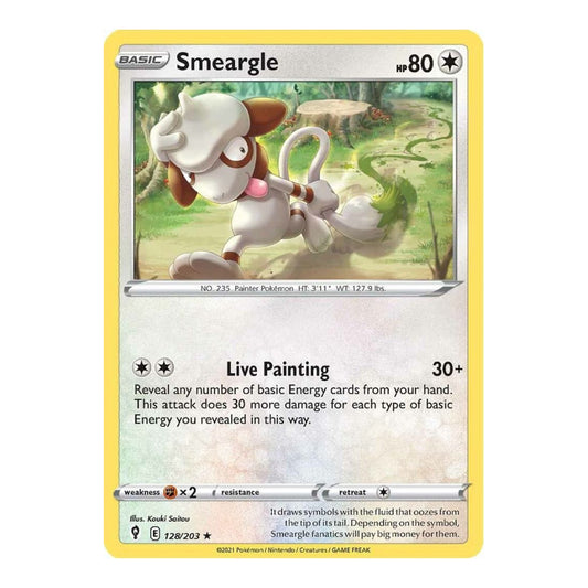 SWSH07: Evolving Skies (SWSH07) - Smeargle (#128/203) (Near Mint)
