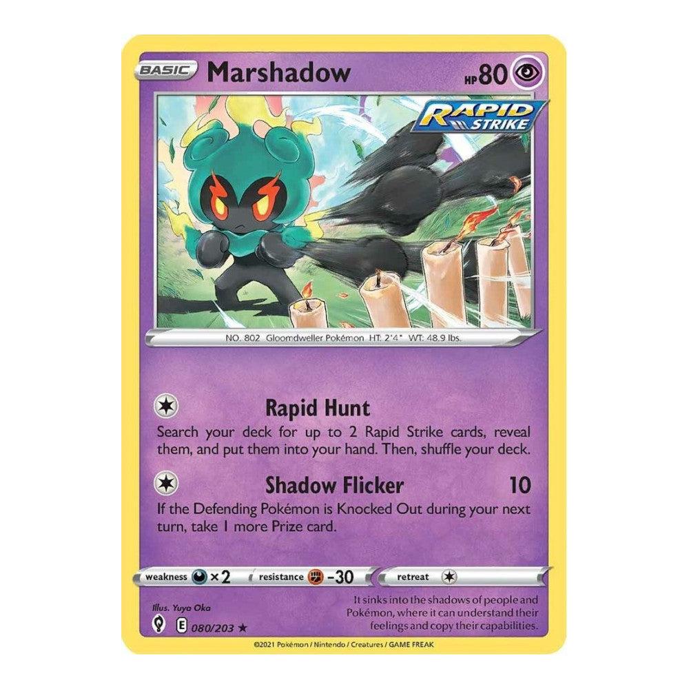 SWSH07: Evolving Skies (SWSH07) - Marshadow (#080/203) (Near Mint)
