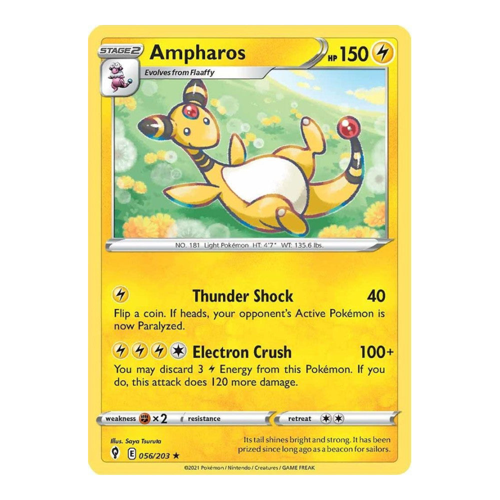SWSH07: Evolving Skies (SWSH07) - Ampharos (#056/203) (Near Mint)