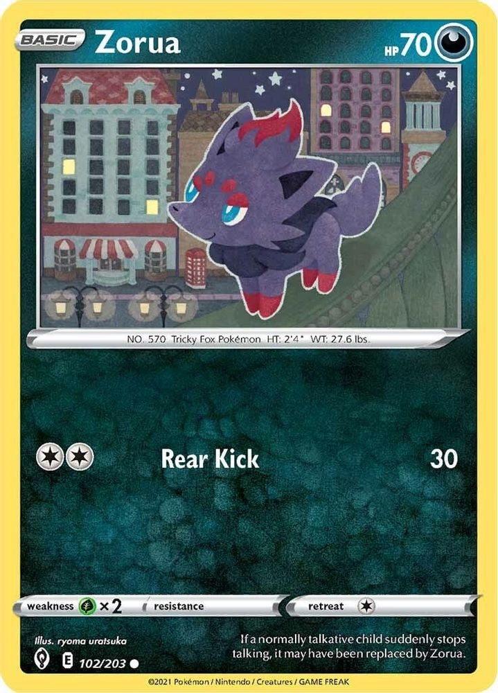 SWSH07: Evolving Skies (SWSH07) - Zorua (#102/203, Common) ()