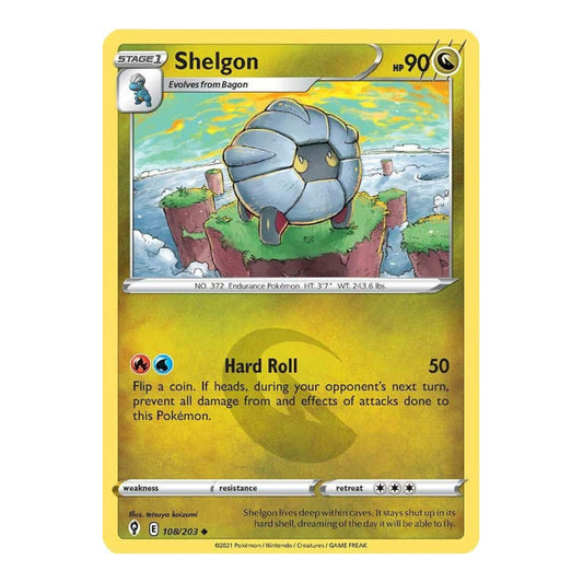 SWSH07: Evolving Skies (SWSH07) - Shelgon (#108/203) (Near Mint)