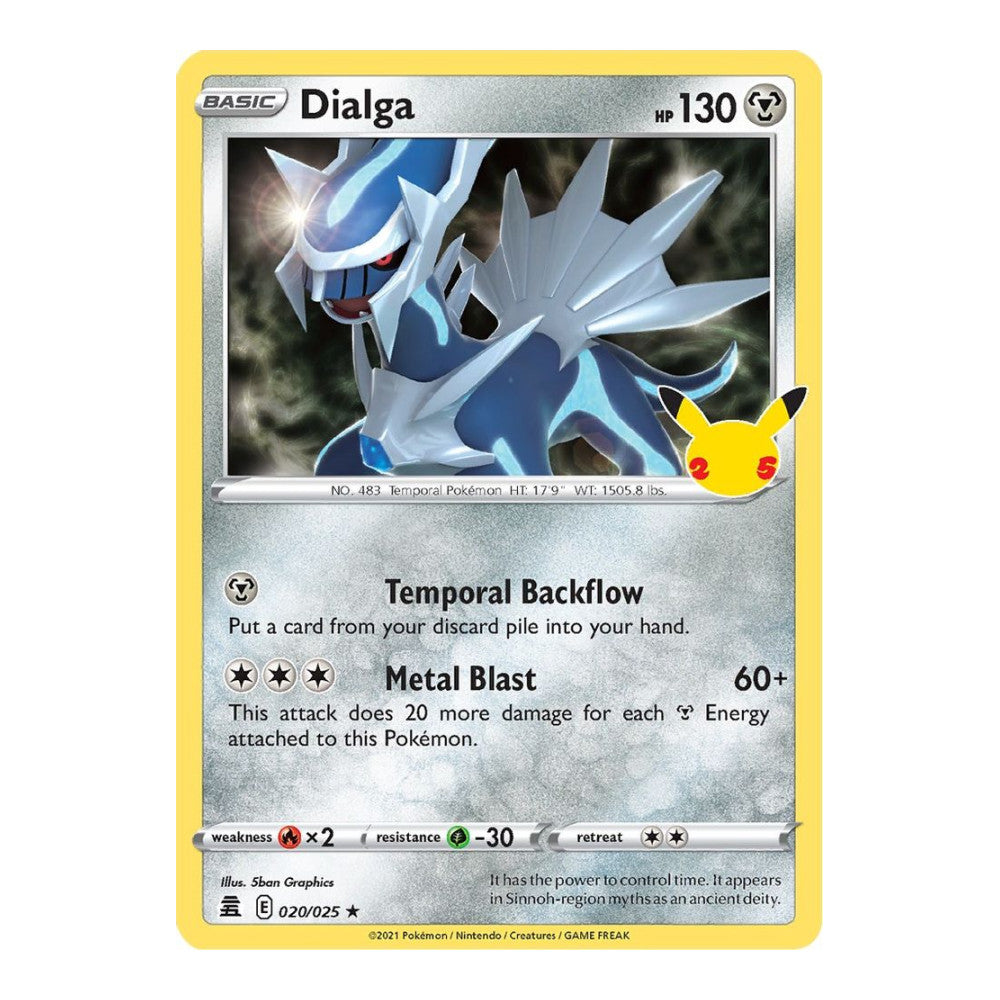 Celebrations (CLB) - Dialga (#020/025) (Near Mint)