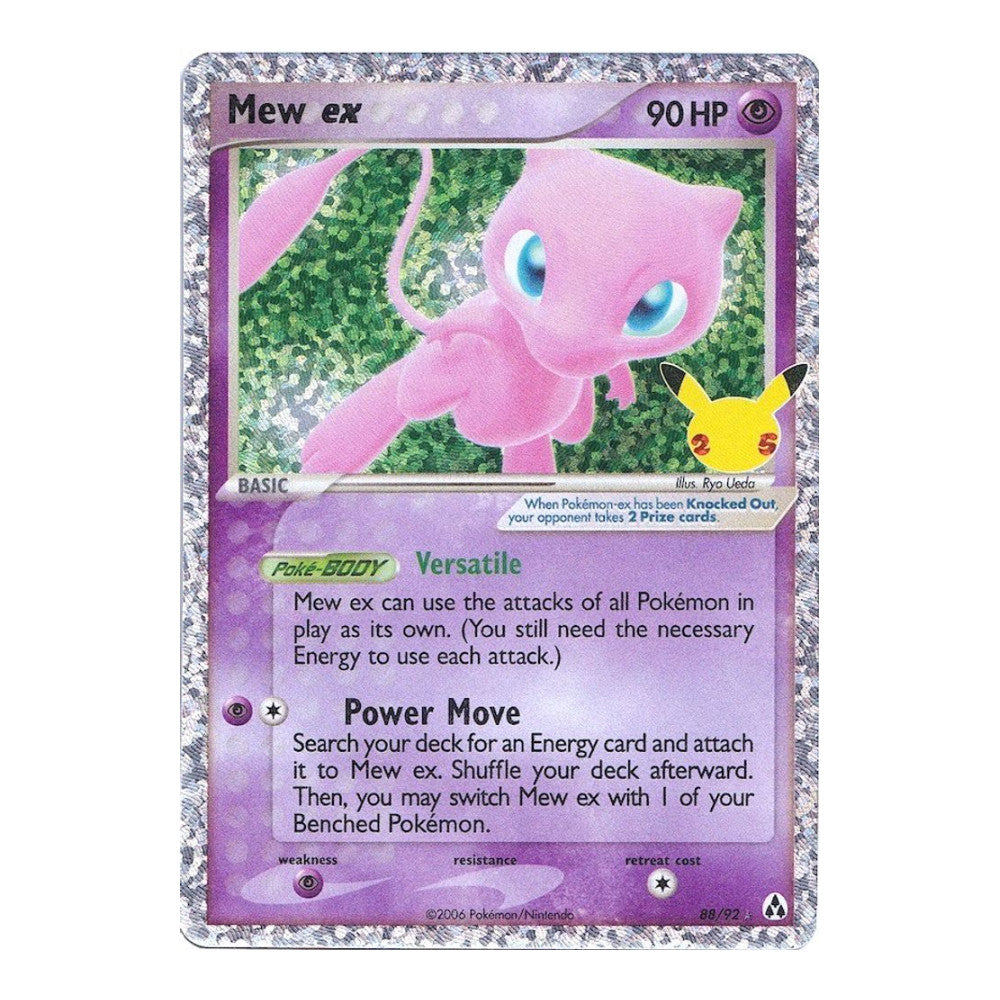 Celebrations: Classic Collection (CCC) - Mew ex (#88/92) (Near Mint)