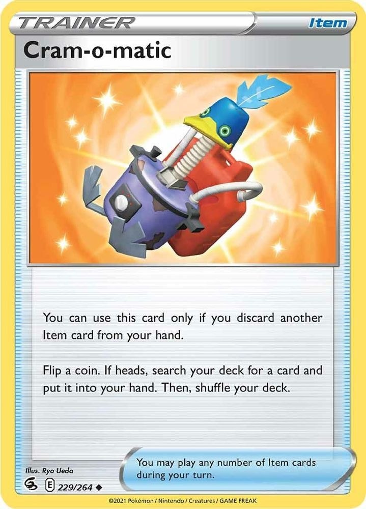 SWSH08: Fusion Strike (SWSH08) - Cram-o-matic (#229/264, Uncommon) ()