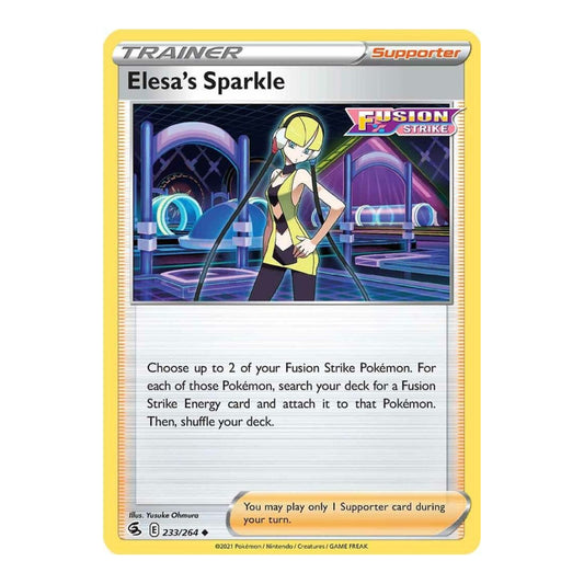 SWSH08: Fusion Strike (SWSH08) - Elesa's Sparkle (#233/264) (Near Mint)