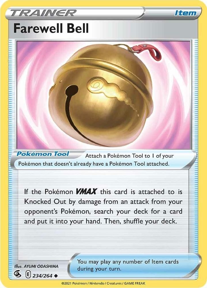 SWSH08: Fusion Strike (SWSH08) - Farewell Bell (#234/264, Uncommon) ()