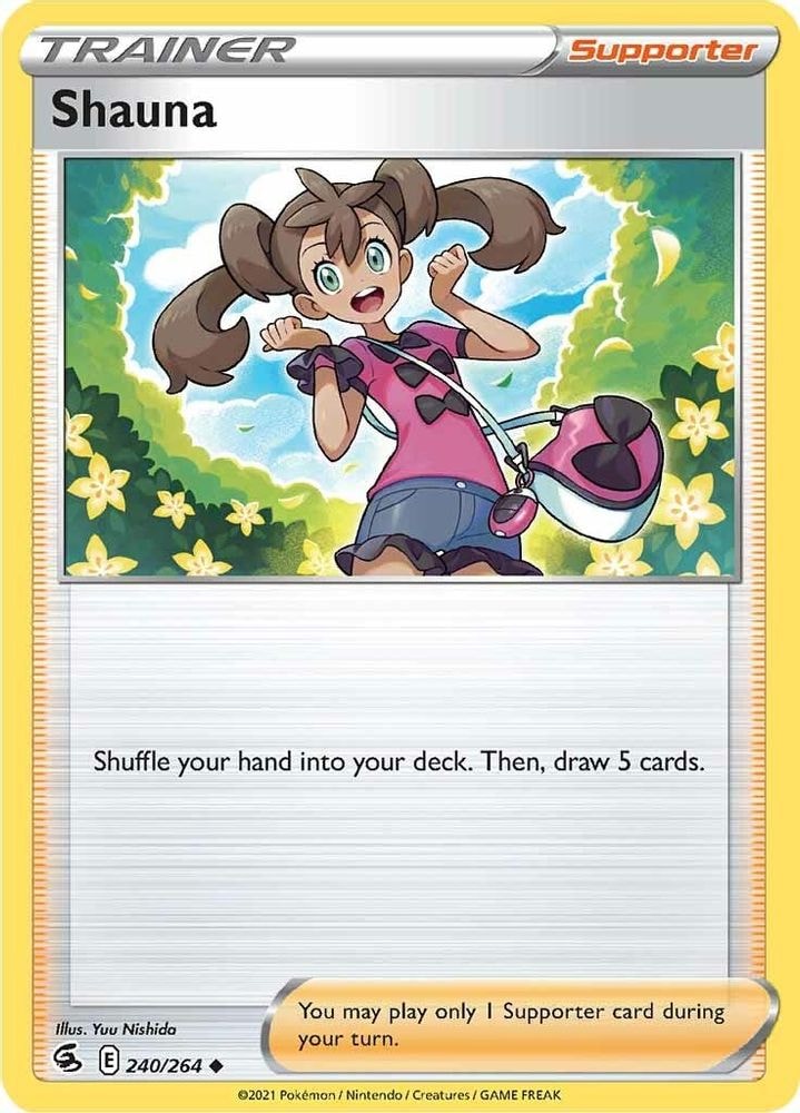 SWSH08: Fusion Strike (SWSH08) - Shauna (#240/264, Uncommon) ()