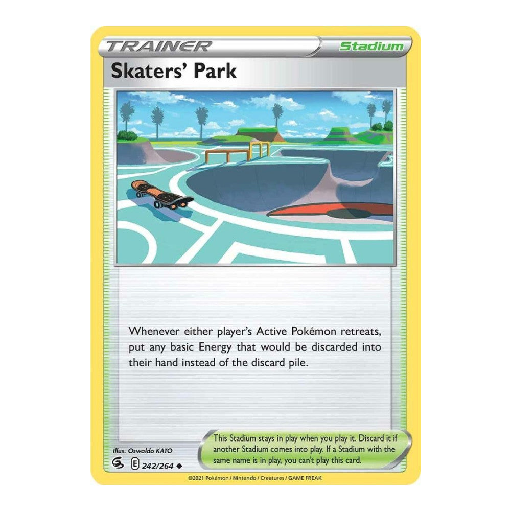 SWSH08: Fusion Strike (SWSH08) - Skaters Park (#242/264) (Near Mint)