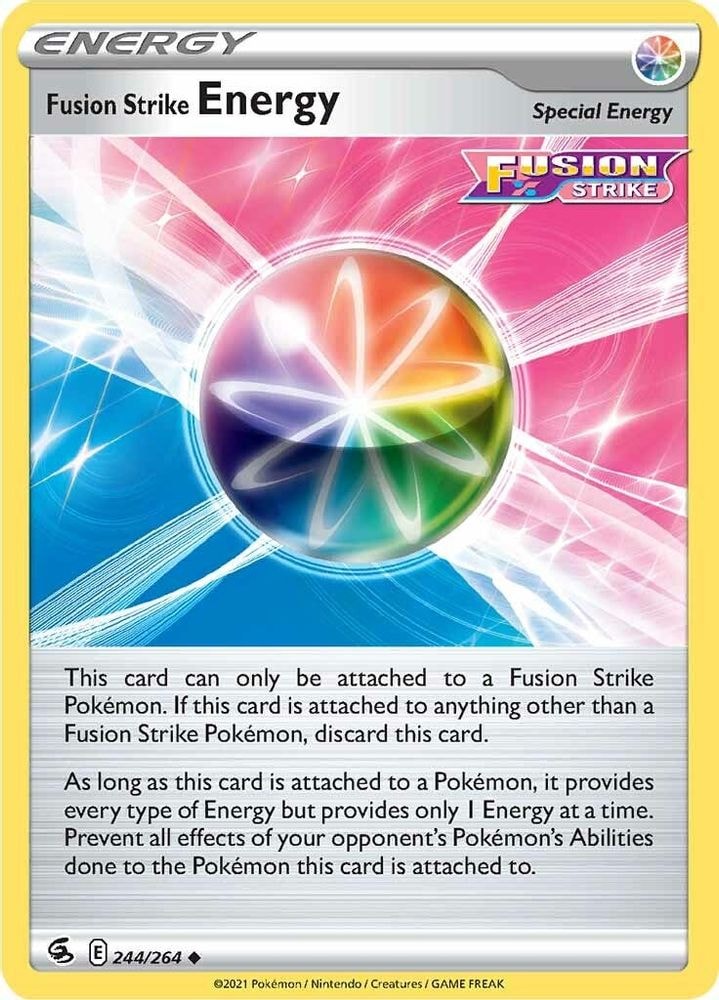 SWSH08: Fusion Strike (SWSH08) - Fusion Strike Energy (#244/264, Uncommon) ()