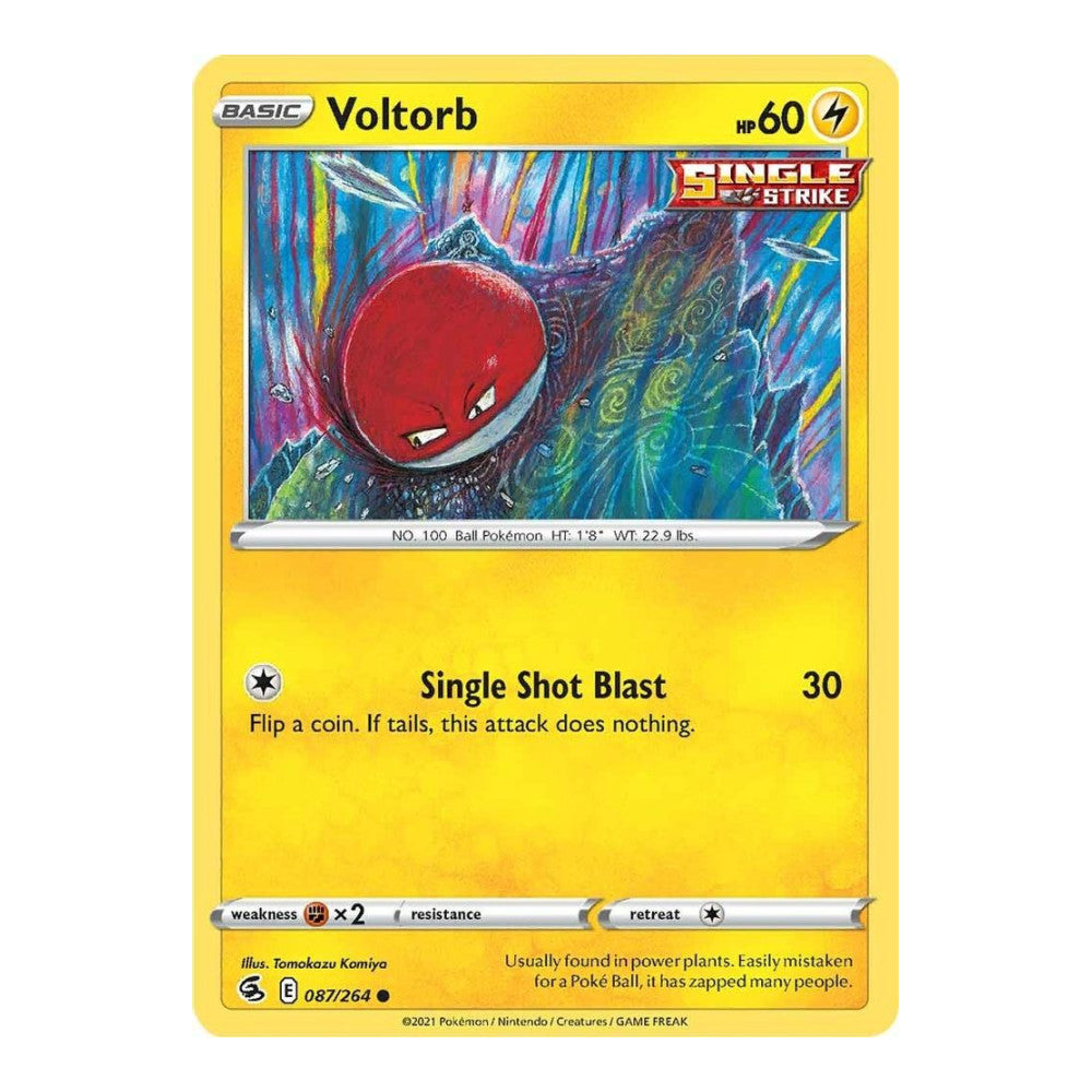 SWSH08: Fusion Strike (SWSH08) - Voltorb (#087/264) (Near Mint)