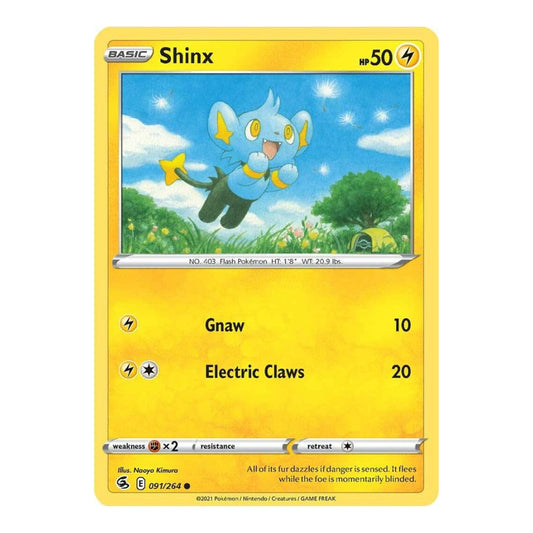 SWSH08: Fusion Strike (SWSH08) - Shinx (#091/264) (Near Mint)