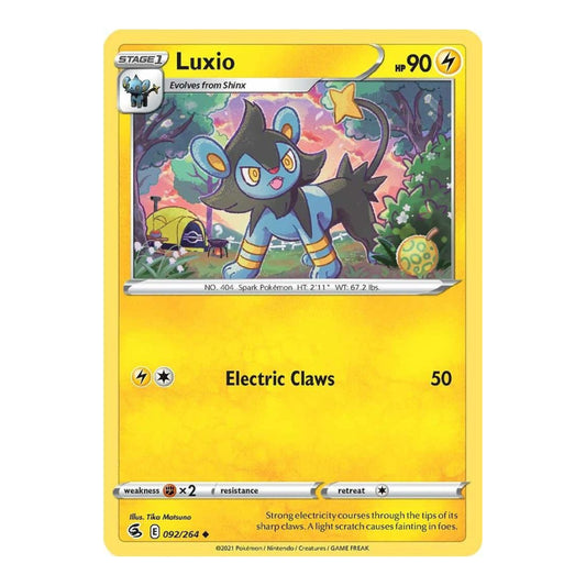 SWSH08: Fusion Strike (SWSH08) - Luxio (#092/264) (Near Mint)