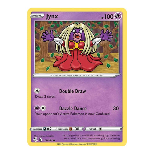 SWSH08: Fusion Strike (SWSH08) - Jynx (#112/264) (Near Mint)