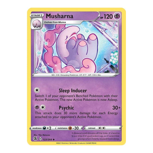 SWSH08: Fusion Strike (SWSH08) - Musharna (#122/264) (Near Mint)