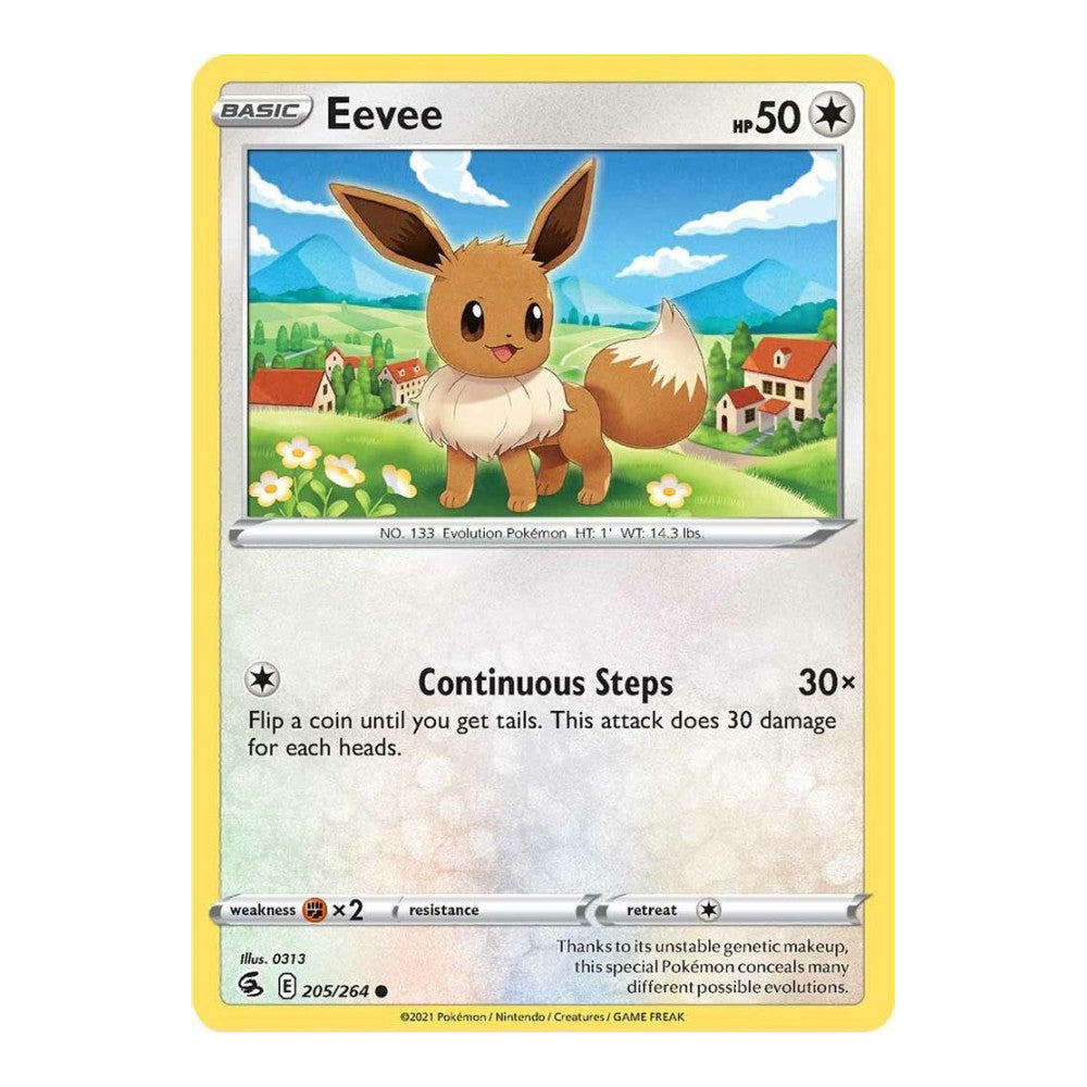 SWSH08: Fusion Strike (SWSH08) - Eevee (#205/264) (Near Mint)
