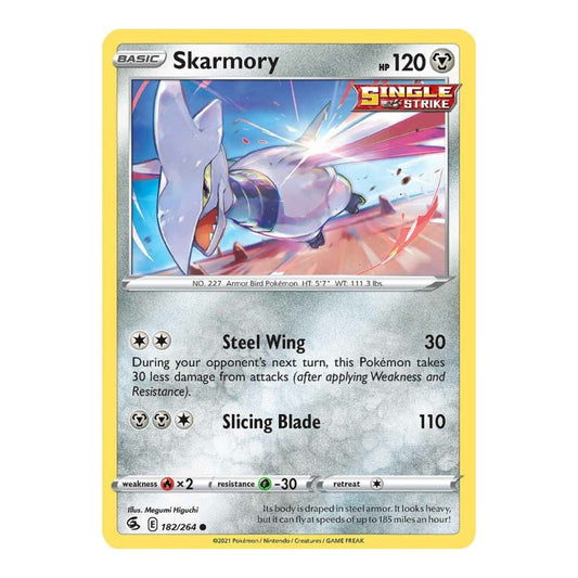 SWSH08: Fusion Strike (SWSH08) - Skarmory (#182/264) (Near Mint)