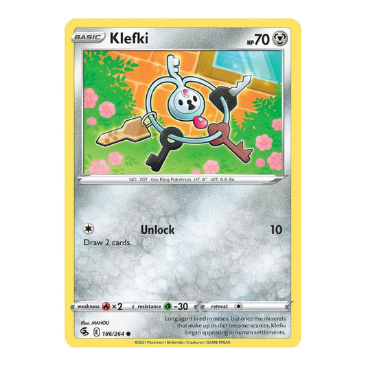 SWSH08: Fusion Strike (SWSH08) - Klefki (#186/264) (Near Mint)