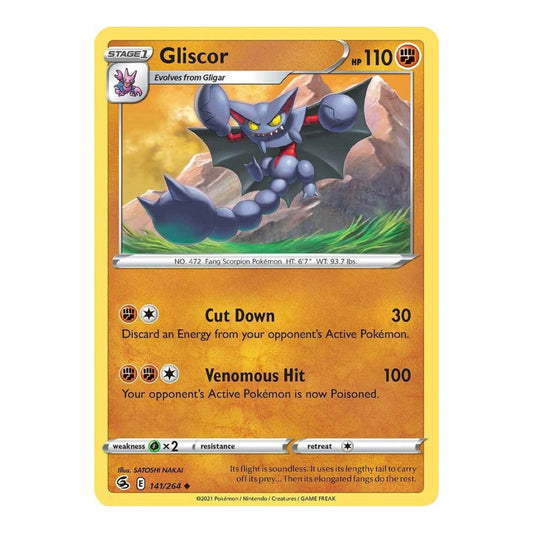 SWSH08: Fusion Strike (SWSH08) - Gliscor (#141/264) (Near Mint)