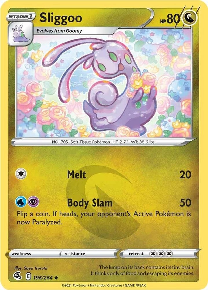 SWSH08: Fusion Strike (SWSH08) - Sliggoo (#196/264, Uncommon) ()