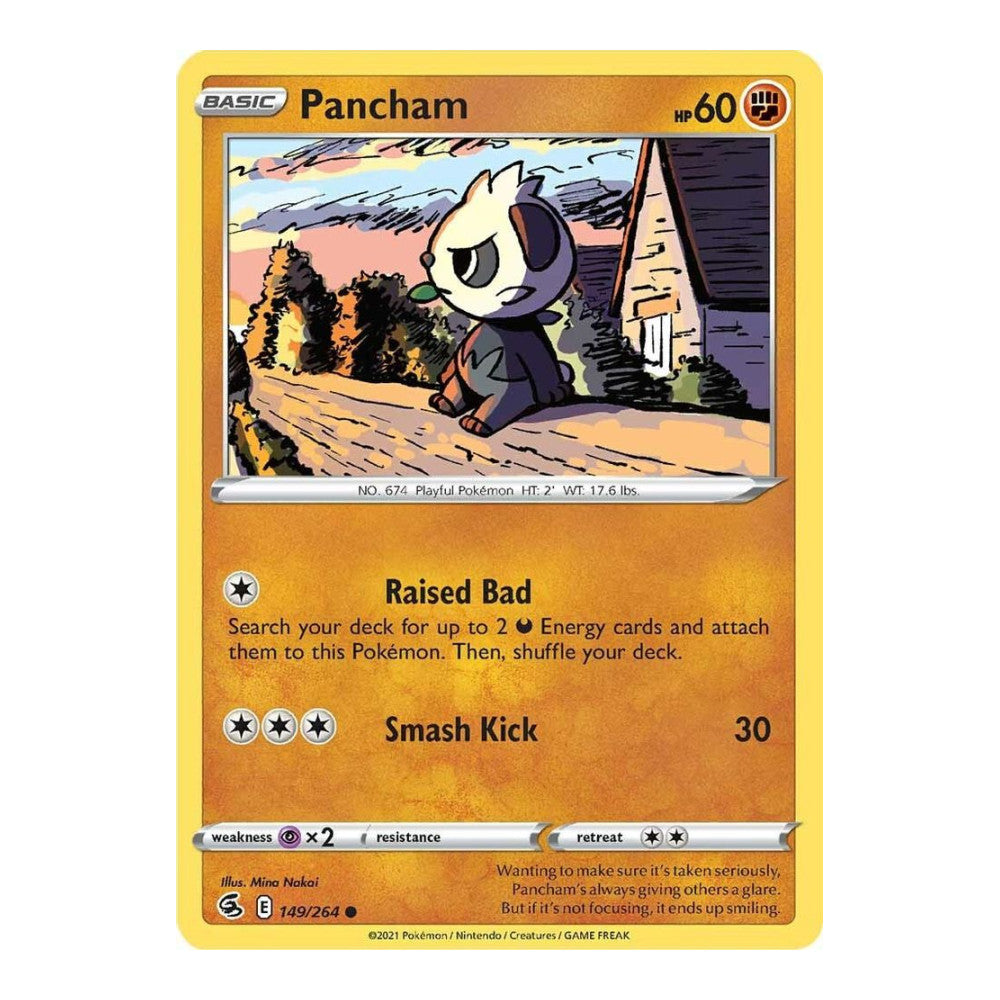 SWSH08: Fusion Strike (SWSH08) - Pancham (#149/264) (Near Mint)