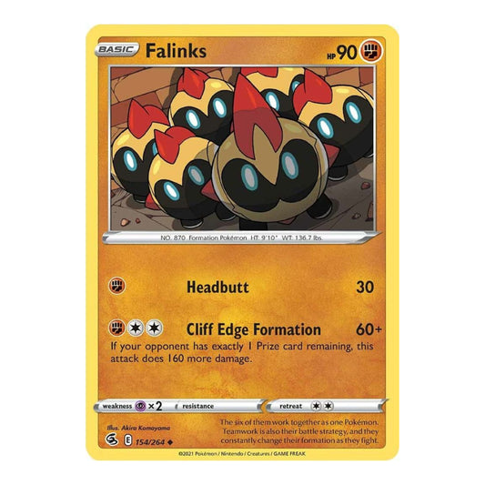 SWSH08: Fusion Strike (SWSH08) - Falinks (154) (#154/264) (Near Mint)