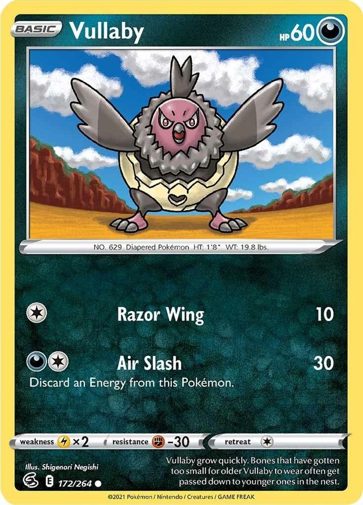 SWSH08: Fusion Strike (SWSH08) - Vullaby (#172/264, Common) ()