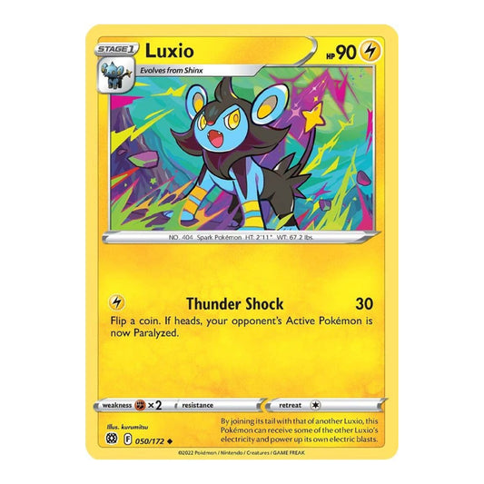 SWSH09: Brilliant Stars (SWSH09) - Luxio (#050/172) (Near Mint)
