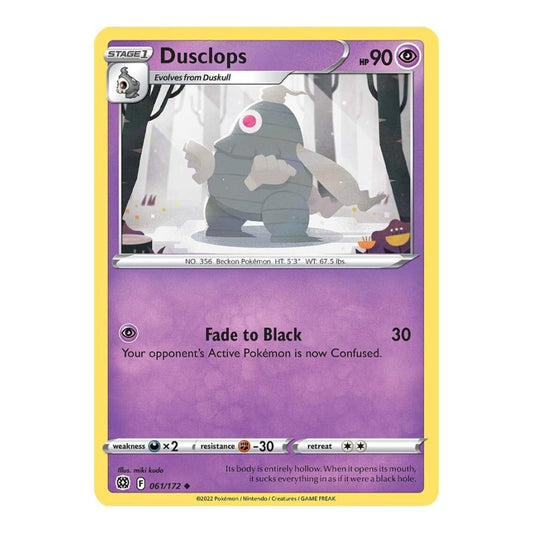 SWSH09: Brilliant Stars (SWSH09) - Dusclops (#061/172) (Near Mint)