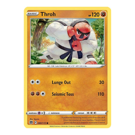 SWSH09: Brilliant Stars (SWSH09) - Throh (#080/172) (Near Mint)