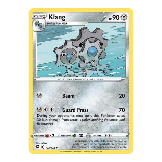 SWSH09: Brilliant Stars (SWSH09) - Klang (#103/172) (Near Mint)