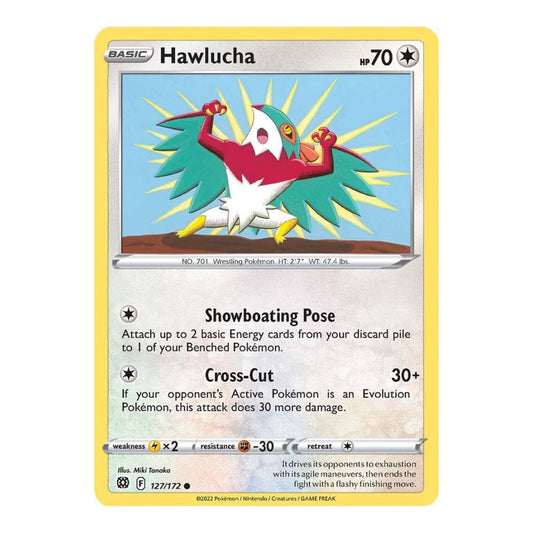 SWSH09: Brilliant Stars (SWSH09) - Hawlucha (#127/172) (Near Mint)