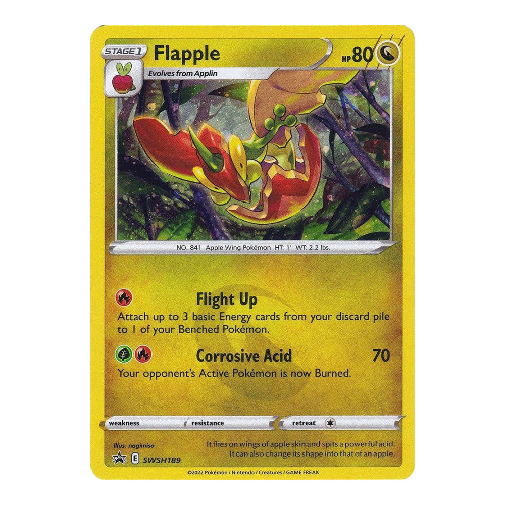 SWSH: Sword & Shield Promo Cards (SWSD) - Flapple - SWSH189 (#SWSH189) (Near Mint)