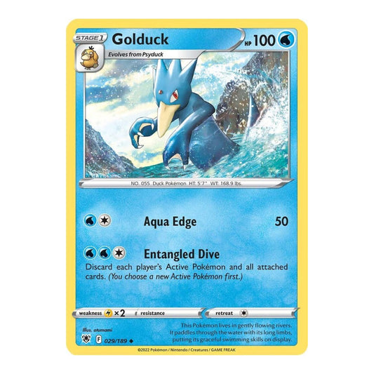 SWSH10: Astral Radiance (SWSH10) - Golduck (#029/189) (Near Mint)