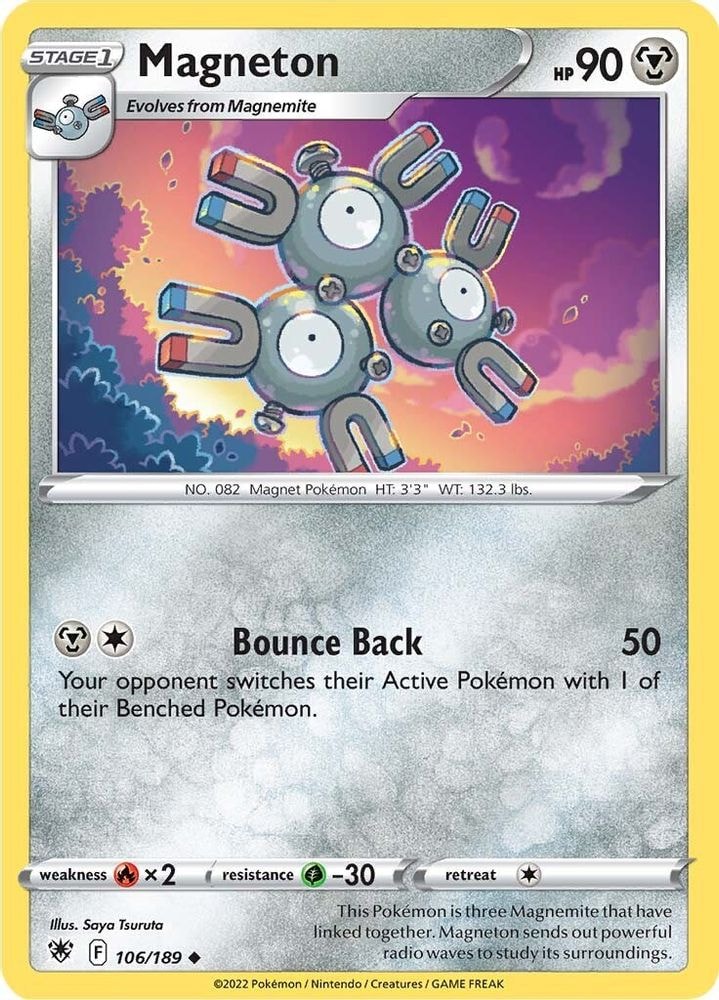 SWSH10: Astral Radiance (SWSH10) - Magneton (#106/189, Uncommon) ()