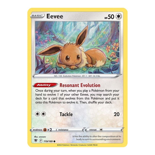 SWSH10: Astral Radiance (SWSH10) - Eevee (#119/189) (Near Mint)