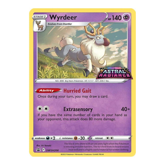 SWSH: Sword & Shield Promo Cards (SWSD) - Wyrdeer - SWSH206 (#SWSH206) (Near Mint)