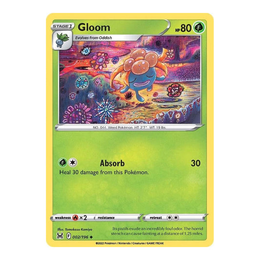SWSH11: Lost Origin (SWSH11) - Gloom (#002/196) (Near Mint)