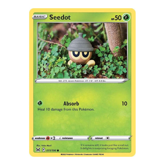 SWSH11: Lost Origin (SWSH11) - Seedot (#011/196) (Near Mint)