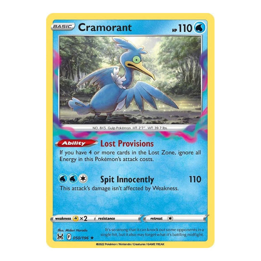 SWSH11: Lost Origin (SWSH11) - Cramorant (#050/196) (Near Mint)