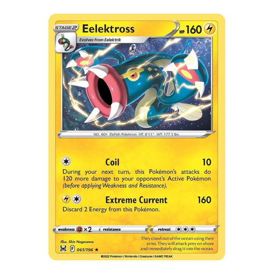 SWSH11: Lost Origin (SWSH11) - Eelektross (#061/196) (Near Mint)