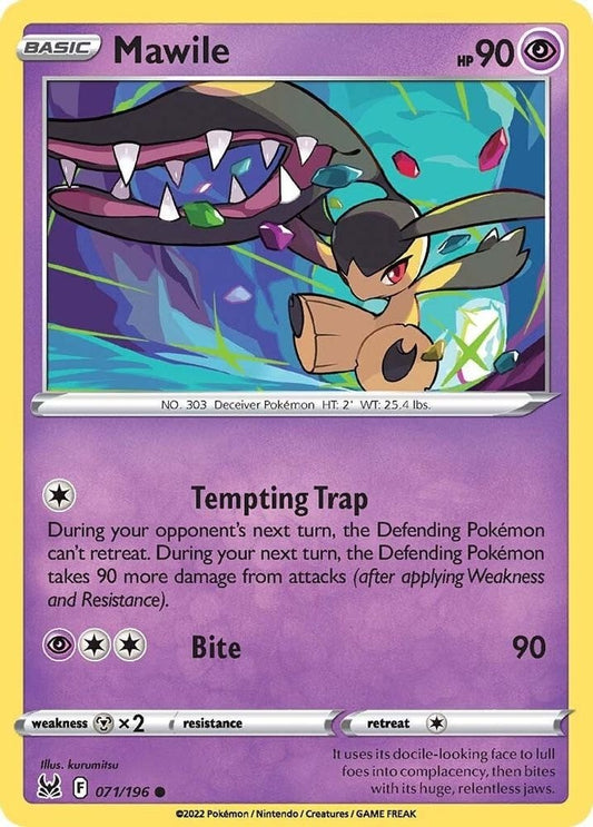 SWSH11: Lost Origin (SWSH11) - Mawile (#071/196, Common) ()