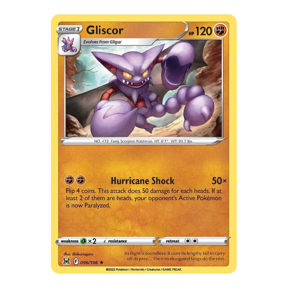 SWSH11: Lost Origin (SWSH11) - Gliscor (#096/196) (Near Mint)