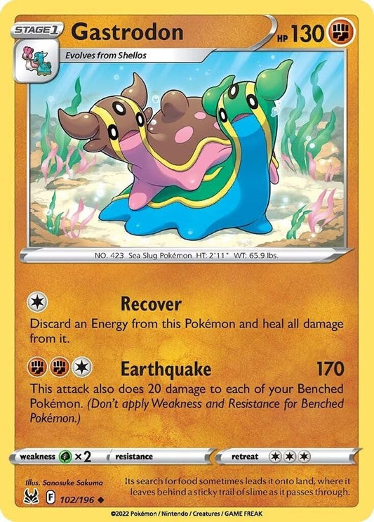 SWSH11: Lost Origin (SWSH11) - Gastrodon (#102/196, Uncommon) ()