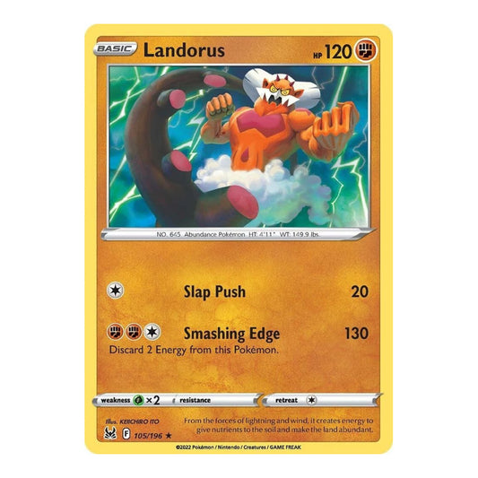SWSH11: Lost Origin (SWSH11) - Landorus (#105/196) (Near Mint)