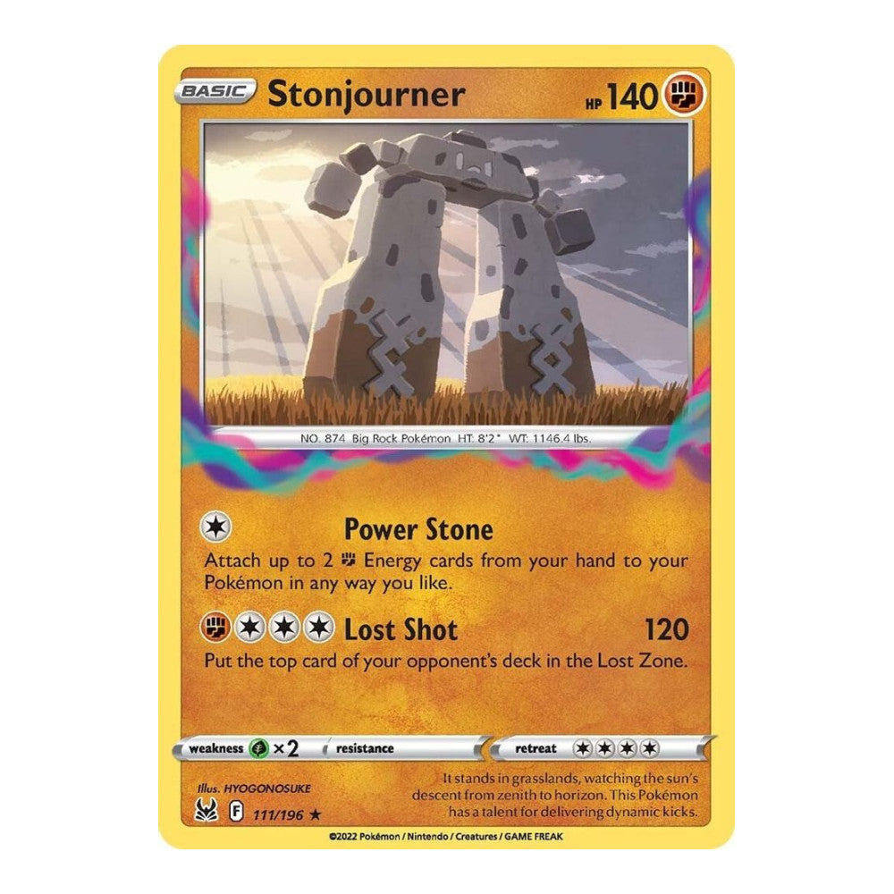 SWSH11: Lost Origin (SWSH11) - Stonjourner (#111/196) (Near Mint)