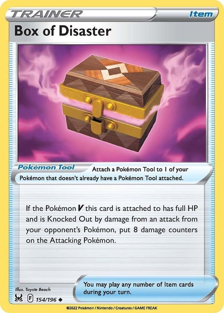 SWSH11: Lost Origin (SWSH11) - Box of Disaster (#154/196, Uncommon) ()