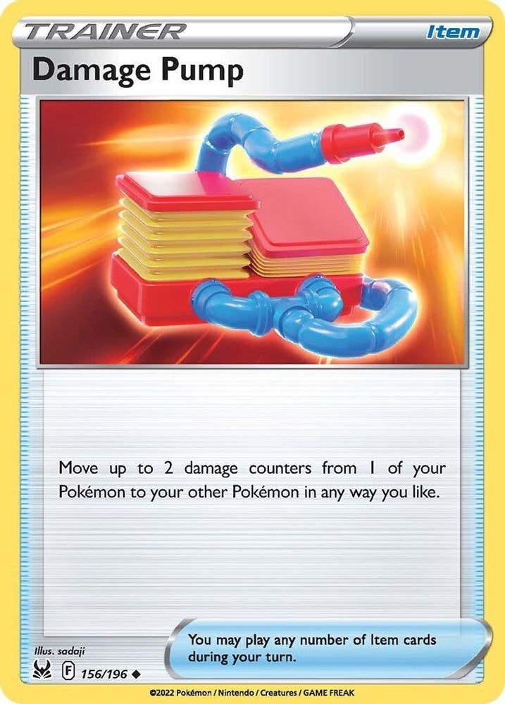 SWSH11: Lost Origin (SWSH11) - Damage Pump (#156/196, Uncommon) ()