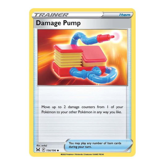 SWSH11: Lost Origin (SWSH11) - Damage Pump (#156/196) (Near Mint)